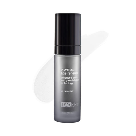 PCA SKIN Pro Max Age Renewal Anti Aging Serum, Anti Aging Face Serum for Reducing Wrinkles and Sagging Skin, Helps Lift and Firm Skin on Face and Neck, Safe For All Skin Types, 1.0 oz Pump Bottle