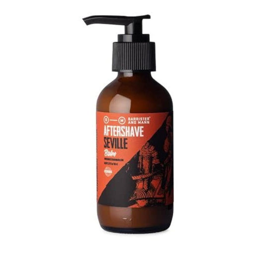 Barrister and Mann After Shave Balm for Men | Premium Post Shave Face Moisturizer Soothes Shaving Irritation, Razor Burn Jojoba Oil Notes of Bourbon, Tobacco, Sandalwood, Nutmeg, Oud 3.75 Oz (Samhain)