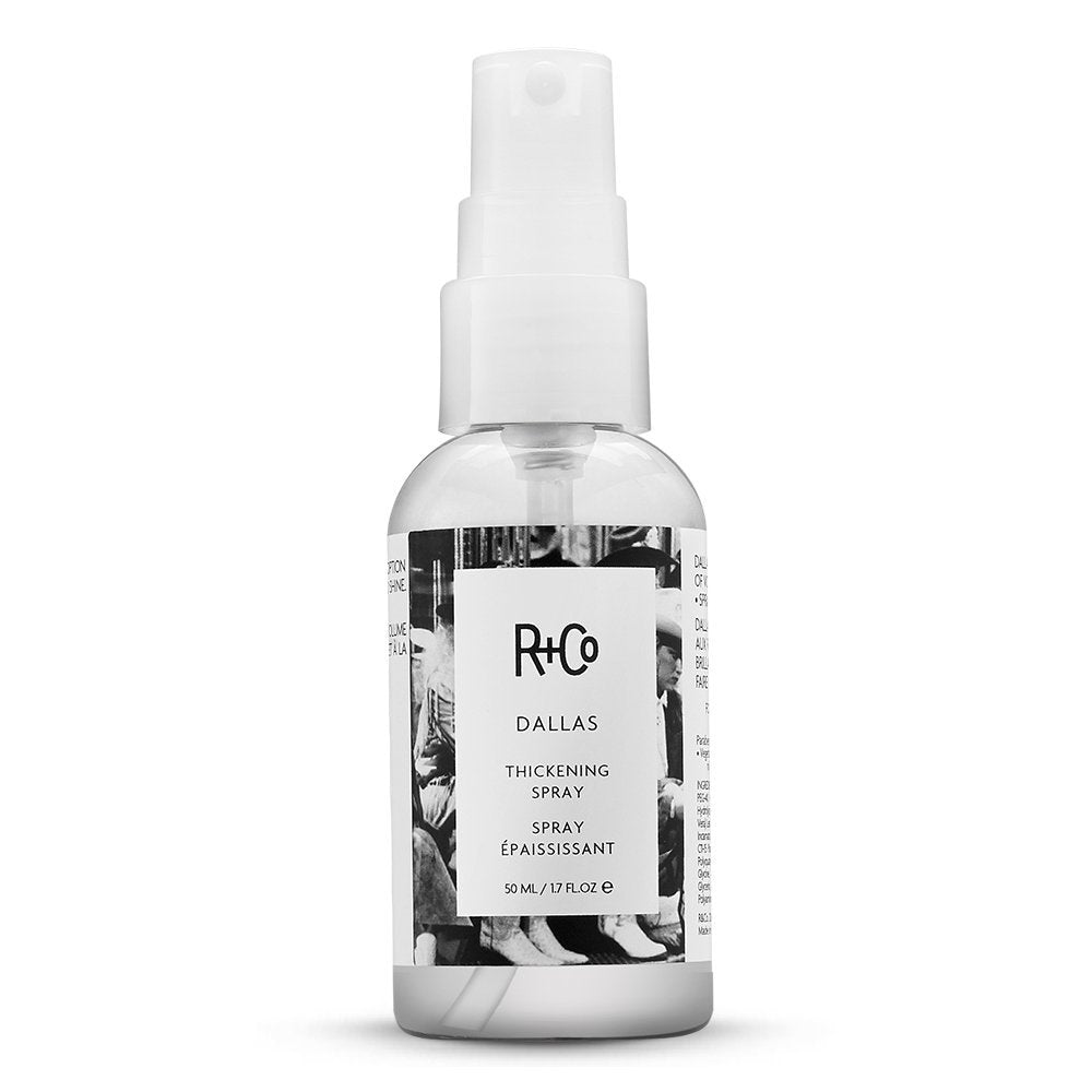 R+Co Dallas Hair Thickening Spray - Volumizing & Texturizing for All Hair Types | Adds Volume, Body & Shine