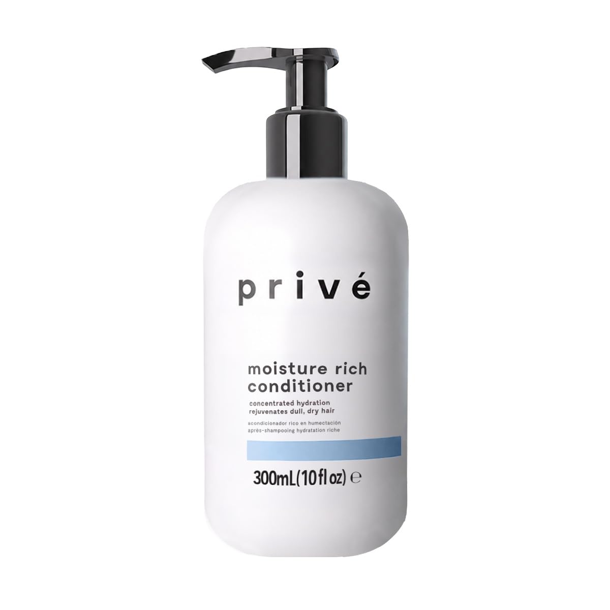 Privé Moisture Rich Conditioner - Deep Moisturizer for Dry Hair - With Organic Shea Butter and Antioxidants - 10 Oz