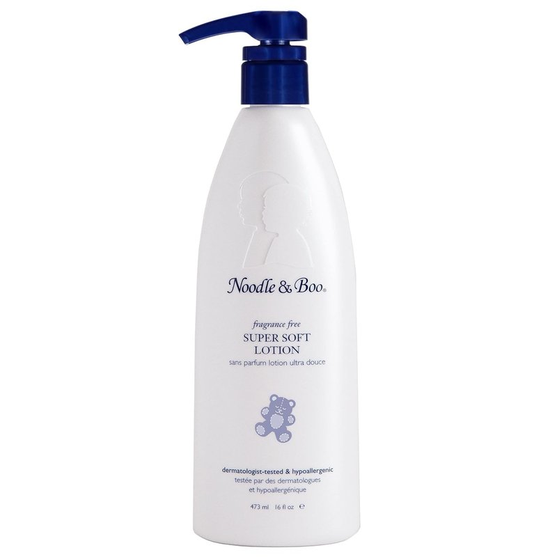 Noodle & Boo Fragrance-Free Newborn Bath & Lotion Set - Gentle 2-in-1 Hair & Body Wash + Soft Baby Lotion | 16 Fl Oz Each