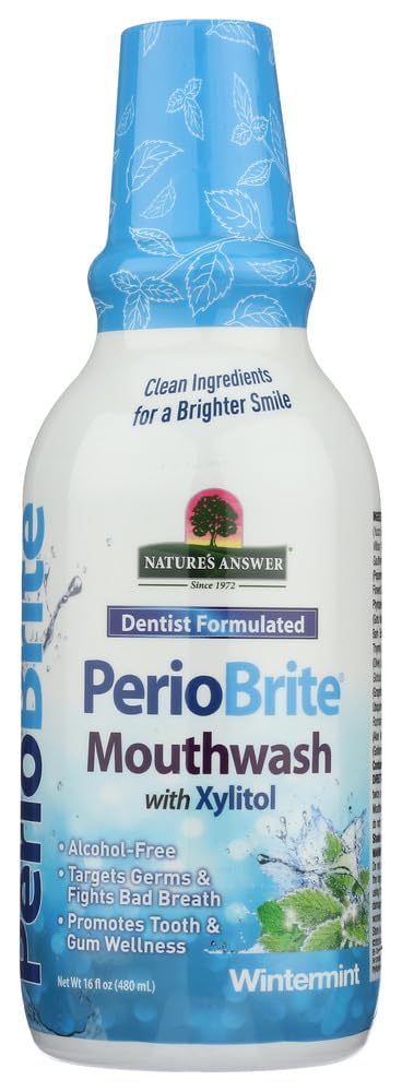 Natures Answer Mouthwash Wintermint Periowash, 1 lb
