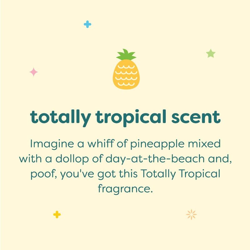 Babyganics SPF 50 Kids Mineral Sunscreen Roller Ball, Totally Tropical | UVA UVB Protection | Octinoxate & Oxybenzone Free | Water Resistant | 2 Pack (3 ounce)