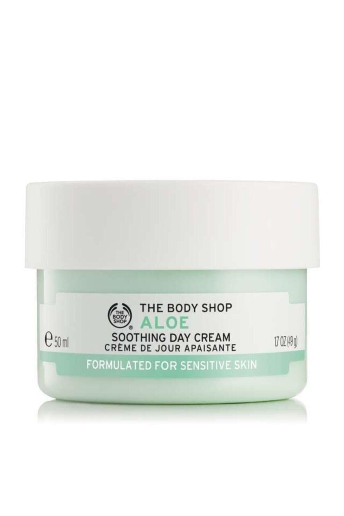 The Body Shop Aloe Soothing Day Cream – Moisturizes Sensitive Skin – Vegan – 1.7 oz