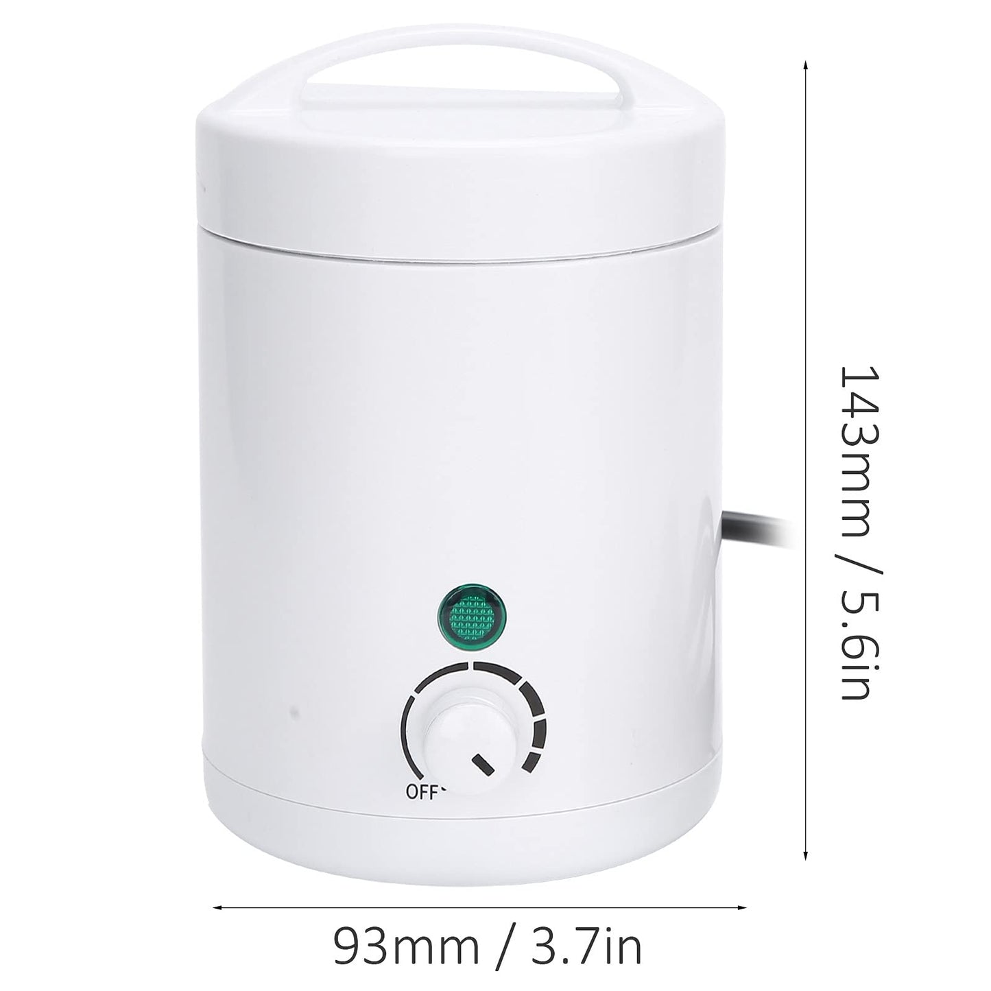 Wax Warmer, Wax Warmer for Hair Removal Mini Wax Heater Multi‑purpose Wax Machine for Women Man Hair Removal Paraffin Wax Machine Waxing Pot Wax Melting Warmer Machine roll on wax wax heater(US)