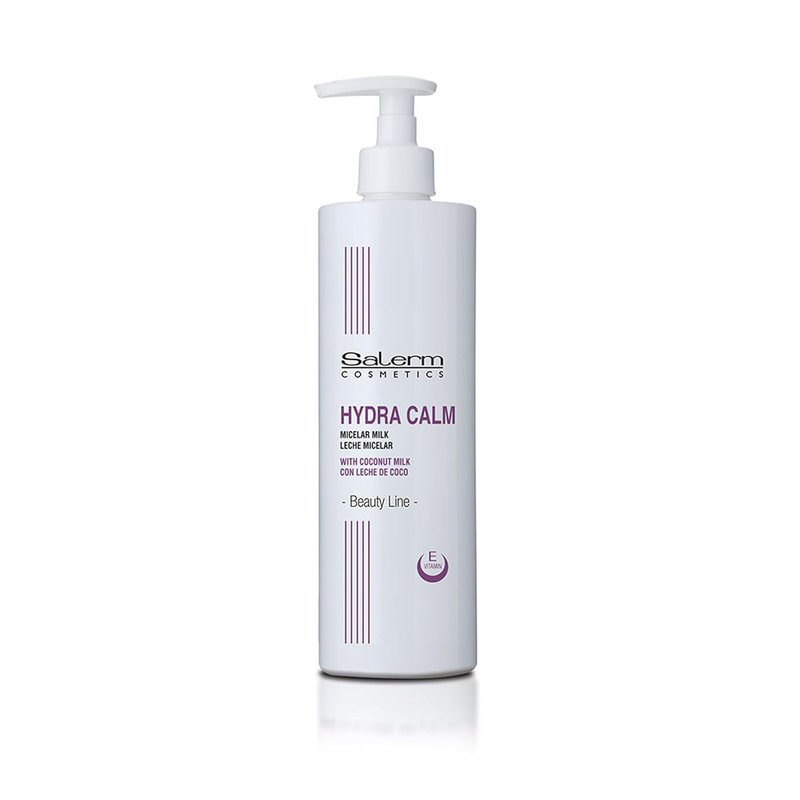 Salerm Facial Cleansing Milk - Hydra Calm for Sensitive Skin | 200 ml, Non-Irritating Makeup Remover
