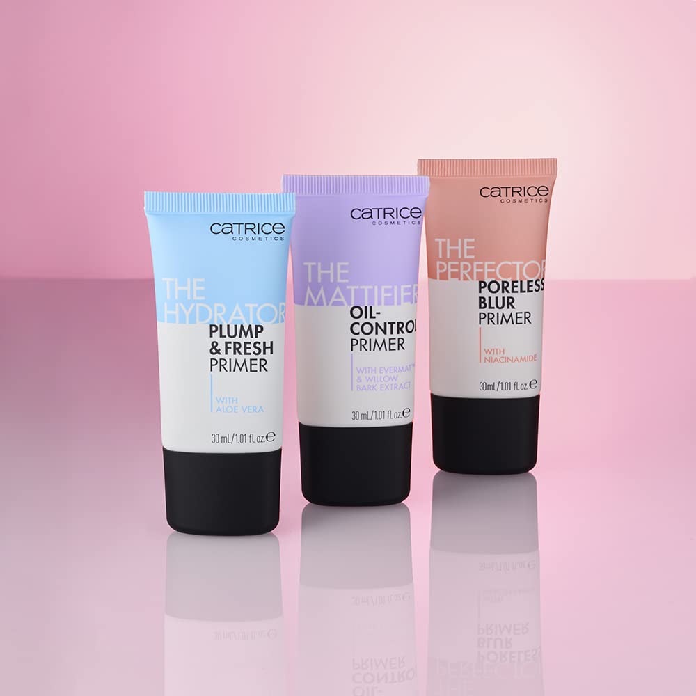 Catrice | The Perfector Poreless Blur Primer | Pore & Fine Line Refining Make Up Base with Niacinamide | Vegan & Cruelty Free | Made Without Gluten, Oil, Parabens, Phthalates, Microplastics & Alcohol.