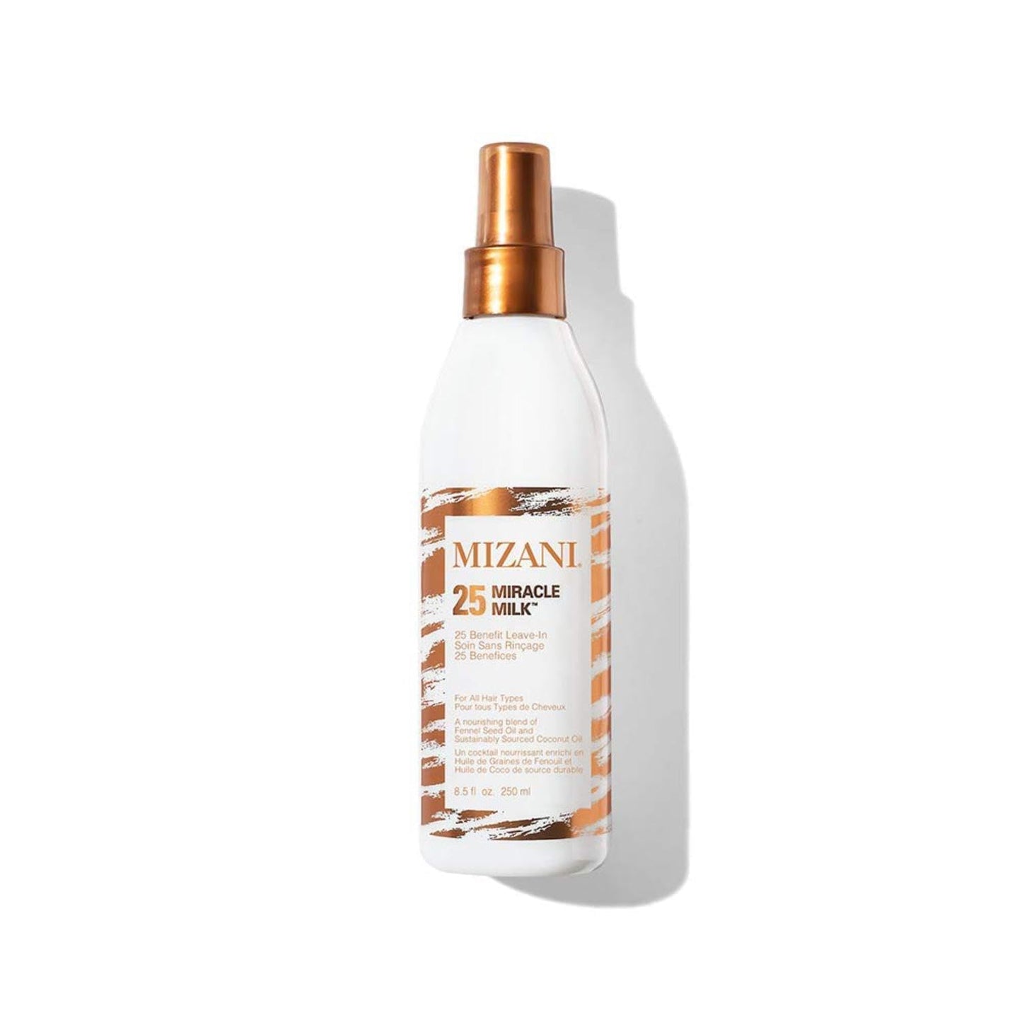 Mizani 25 Benefit Miracle Milk | Leave-In Conditioner for Curly Hair, Coconut Oil, Anti-Frizz, Paraben-Free