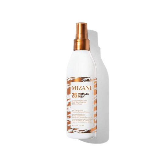 Mizani 25 Benefit Miracle Milk | Leave-In Conditioner for Curly Hair, Coconut Oil, Anti-Frizz, Paraben-Free