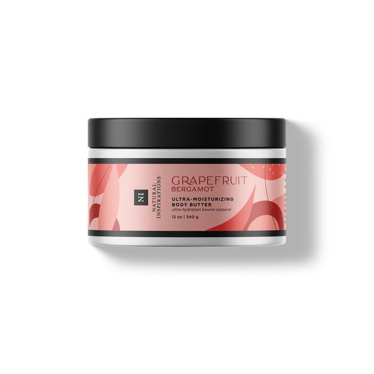 Natural Inspirations Grapefruit Bergamot Ultra-Moisturizing Body Butter 12oz