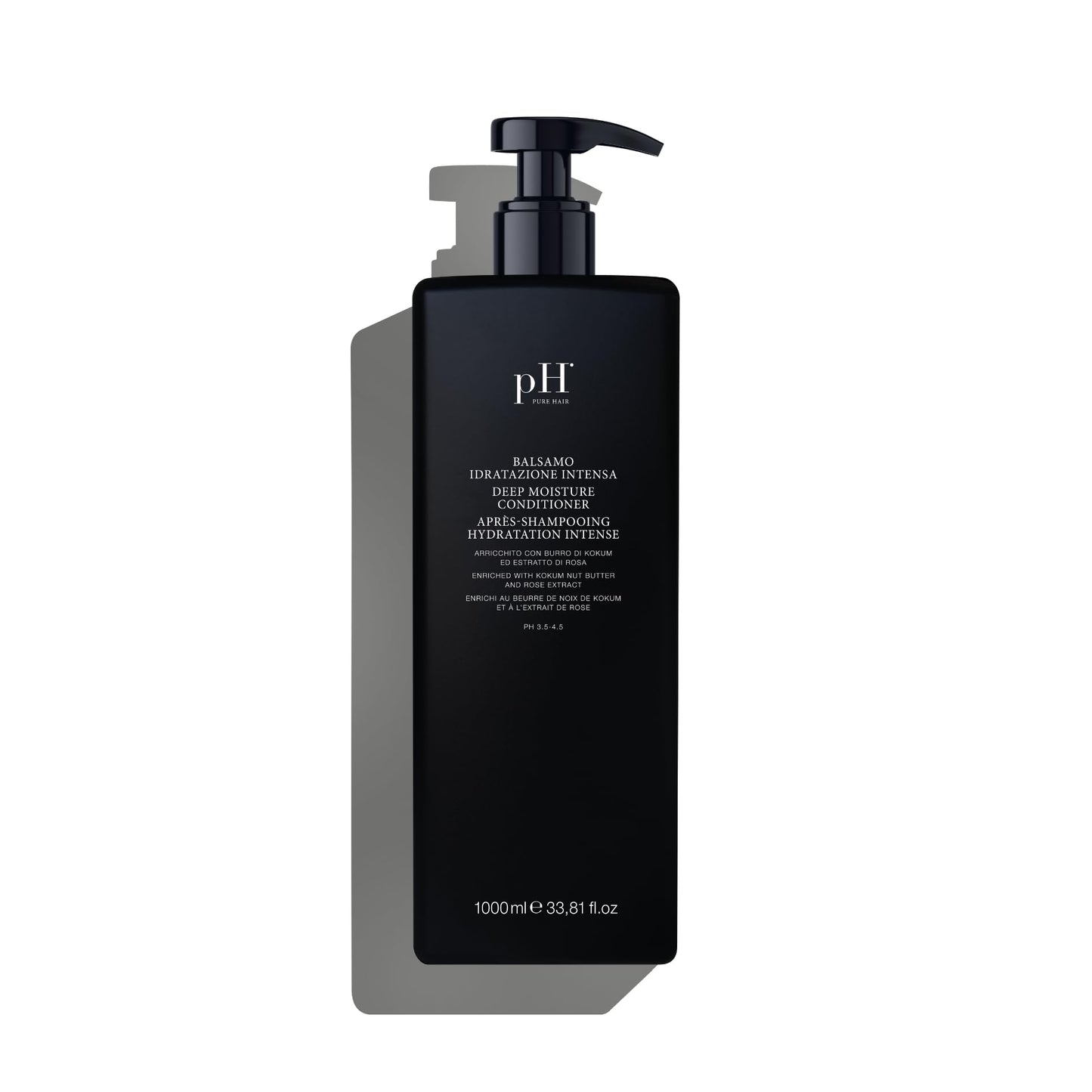 Ph Labs Deep Moisture Conditioner - Deep Conditioner for Dry Damaged Hair - Softens, Smooths and Rejuvenates to Tame and Renew Hair Moisture - 1000ml