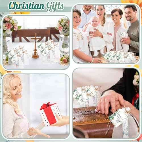 20 Set Christian Religious Gift Bulk Lip Balms for Women Men Christian Religious Church Party Favors Bulk Bible Verse Lip Balm with Scripture Inspirational Gift for Coworkers Staff Employee