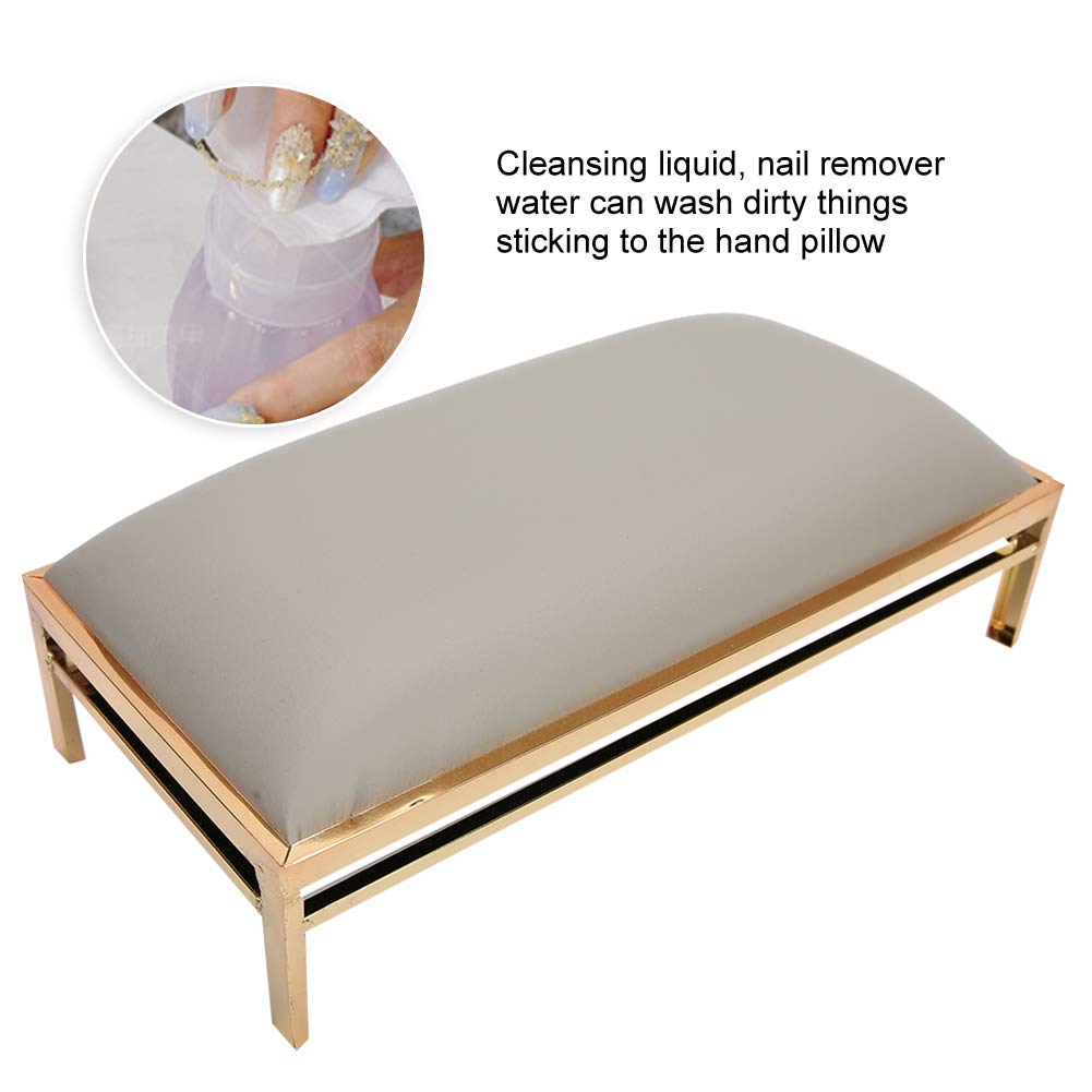 Nail Salon Table,ANGGREK Nail Arm Rest For Acrylic Nails Nail Art Hand Pillow Pu Leather Manicure Arm Rest Cushion For Nail Art Salon
