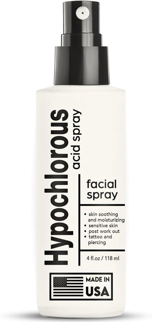 BodyJ4You Hypochlorous Acid Spray for Face Cleaner - HOCL Facial Toner Acne Sensitive Skin - Molecule Spray Topical Skin Redness Relief Breakouts - Piercing Aftercare HOCL Mist - Pack of 3