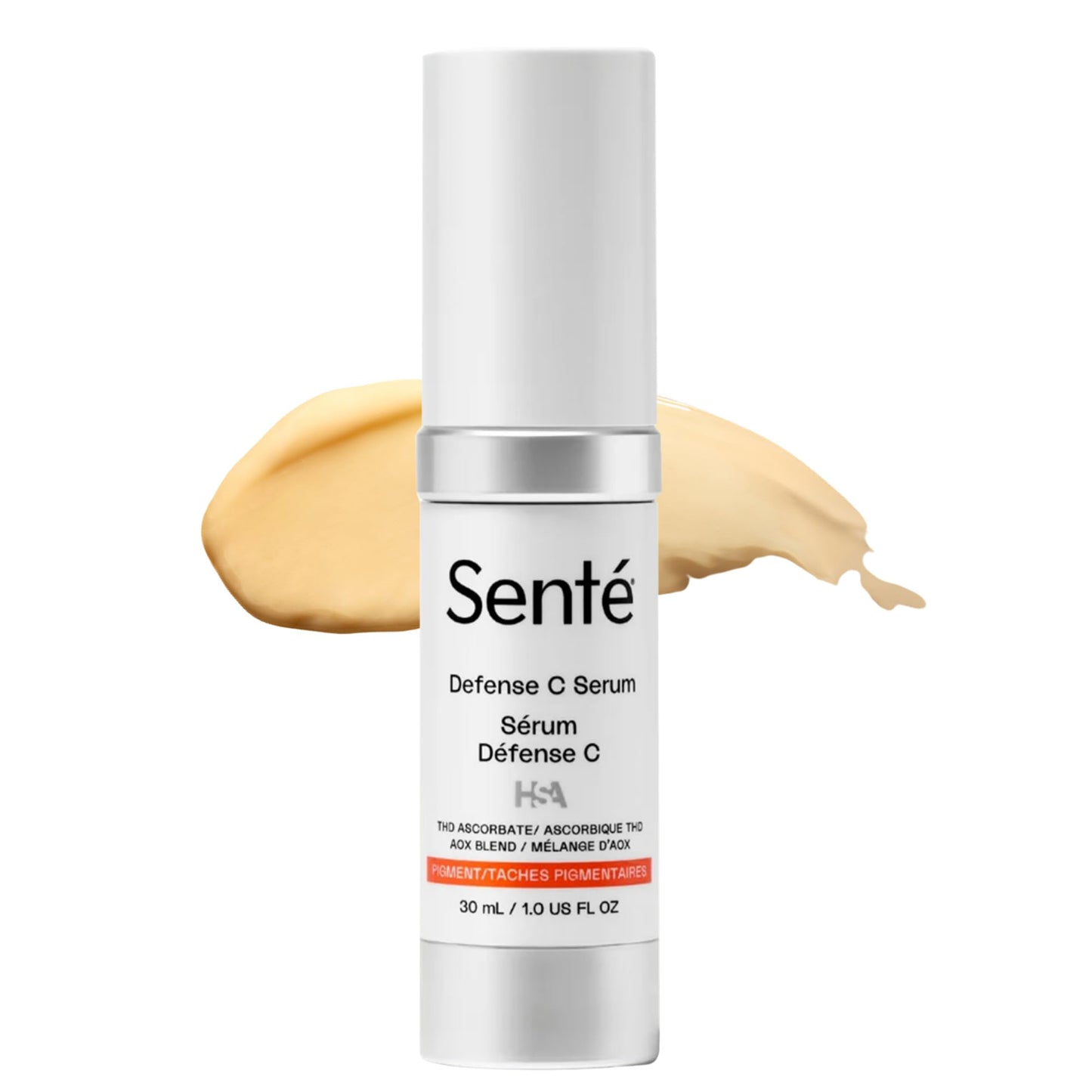 Senté Defense C Serum | Vitamin C Serum for Sensitive Skin | Helps Improve Tone, Texture & Radiance | Antioxidant-Rich Formula | 1 Fl Oz