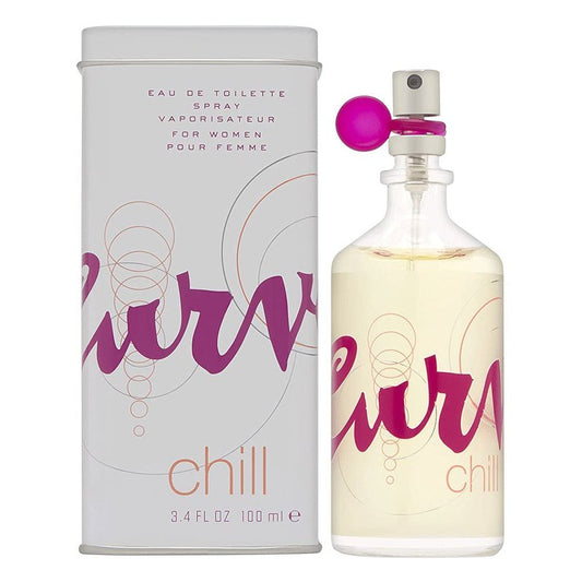 Liz Claiborne Curve Chill Eau de Toilette Spray for Women - 3.4 oz Fragrance