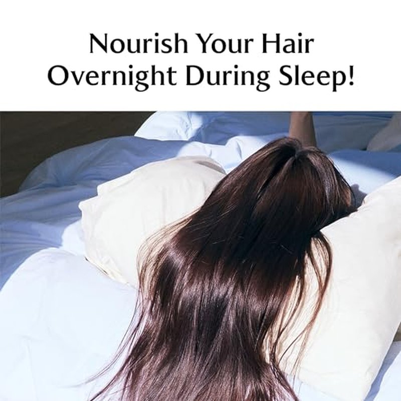 LADOR Snail Sleeping Hair Ampoule Serum - Intensive Overnight Leave-In Mask - Treatment for Frizzy Dry Damaged Thinning Hair Korean Haircare