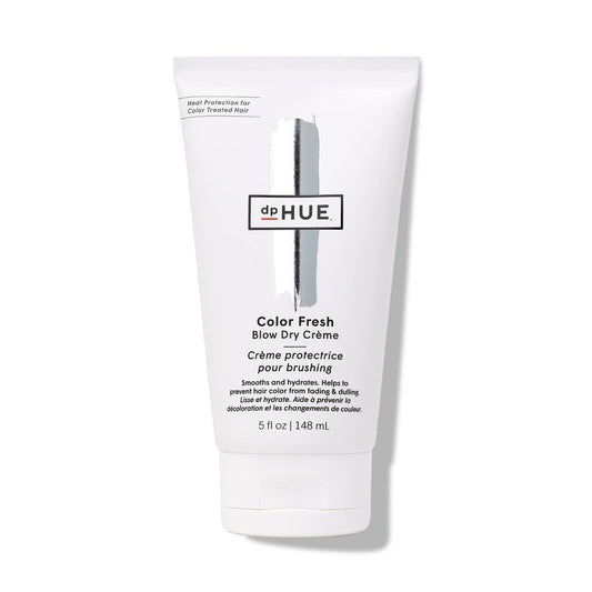dpHUE Color Fresh Blow Dry Creme - 5 oz - Hydrates, Adds Shine & Protects Against Heat Damage - With Argan Oil & Shea Butter - For All Hair Types - Color Safe