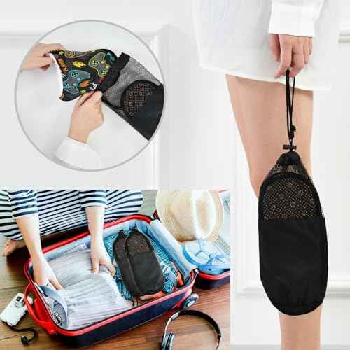 Colorful Video Game Slippers Soft Non-Slip Indoor Women Men House Slippers Home Shoes