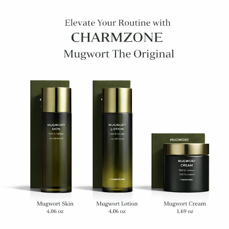 CHARMZONE Mugwort Cream The Original 1.69oz – Deep Hydration & Soothing Moisturizer for Healthy Skin