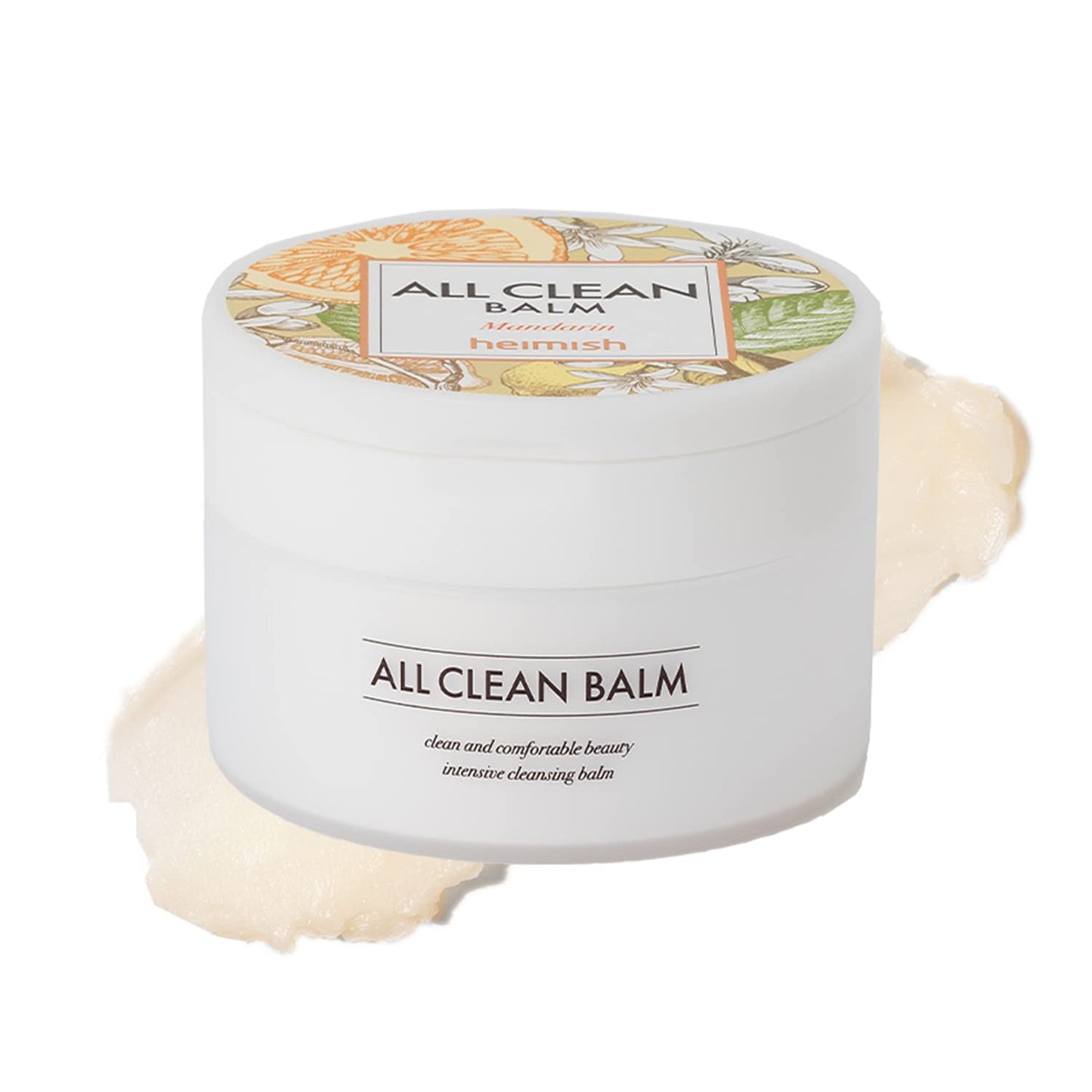 HEIMISH All Clean Balm, Cleansing Balm, Waterproof Eye Makeup Remover, Oil Cleanser, Face Wash, Make Up Remover, Double Cleanse, Vegan, Sensitive Skin, Korean Skincare, 4.0 fl oz / 120ml