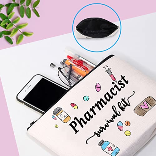 GJTIM Pharmacist Gift - Pharmacy Graduation and Survival Kit Cosmetic Bags for Pharmacy Tech