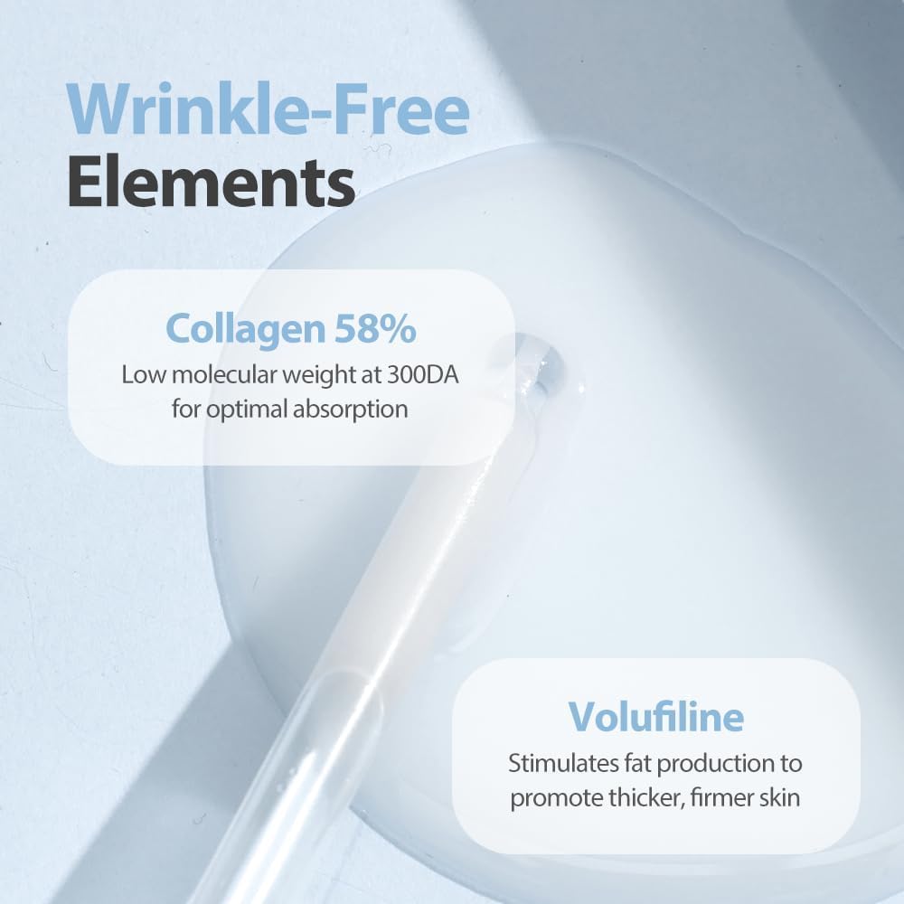 SUNGBOON EDITOR Revitalizing Combo/smooth-looking Hydration DUO:Deep Collagen Hyalu-B5 Mask (4ea) & Deep Collagen Power Boosting Cream In Serum, Skincare Gift Sets for Mom