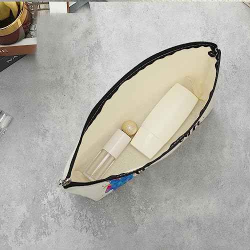 Decohim Makeup Bag Cosmetic Bag for Women Funny Godmother Gift Godmother Proposal Pregnancy Announcement Birthday Wedding Mothers Day Christmas Gifts for Godmom Fairy Fans I'm That Godmother