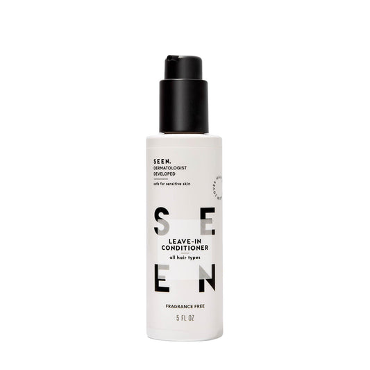 SEEN Leave-In Conditioner, Fragrance Free - Leave-In Hair Conditioner & Heat Protectant - Detangles & Hydrates- Formulated without Parabens, Sulfates or Phthalate