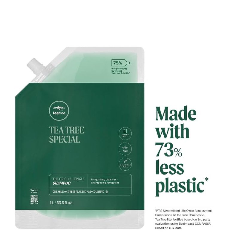 Tea Tree Special Shampoo - Deep Cleansing Formula for Oily Hair | Refreshes Scalp, All Hair Types
