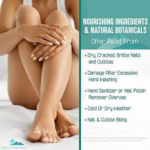 Toenail Fungus Extra Strength Solution-Thick Discolored Nail Repair, Ingrown Nails, Dry Cracked Nails & Cuticles-All Natural with Tea Tree & Oregano Oil: by Purely Northwest USA 1oz