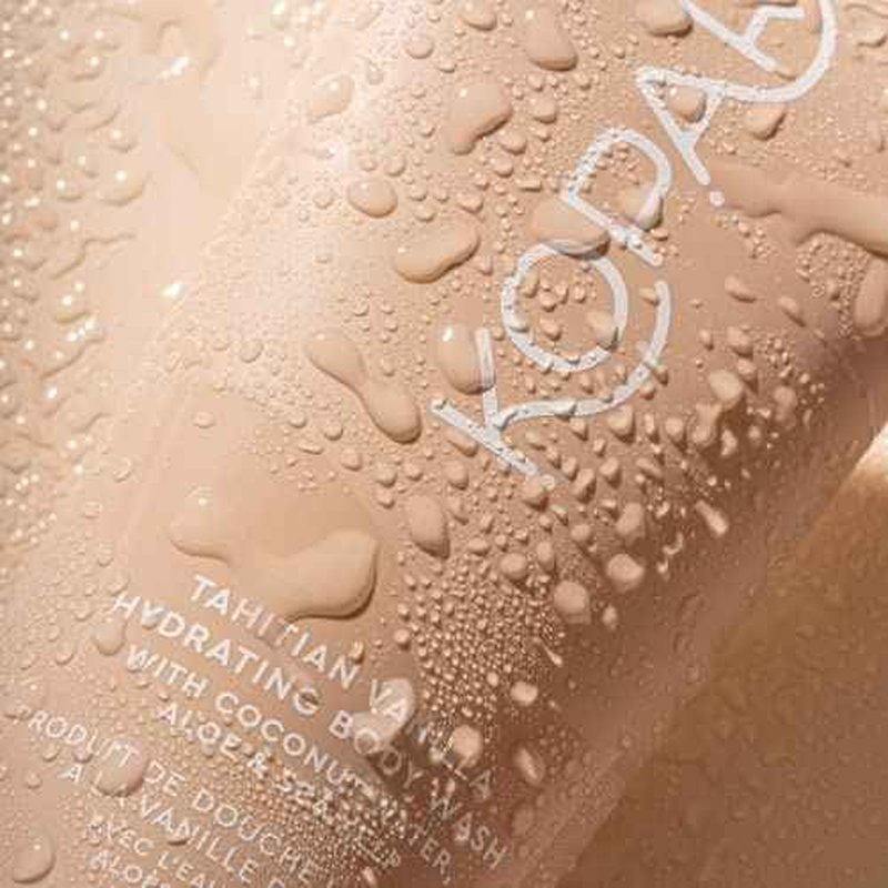 Tahitian Vanilla Hydrating Body Wash with Coconut Water, Aloe & Sea Kelp | Cleanses Without Stripping Moisture or Natural Oils | Infused with Notes of Warm Vanilla | Vegan and Cruelty-Free | 9.0 Oz
