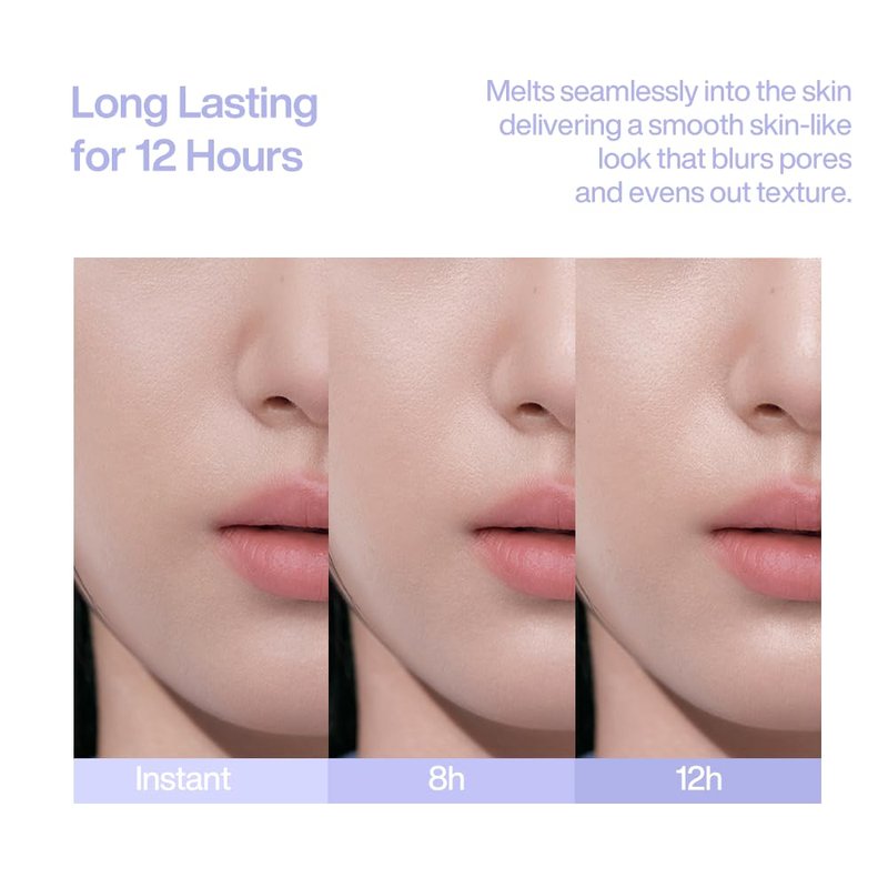 INTO YOU Purple Long Wear Concealing Cushion Foundation(Refill Included), Oil Control, Full Coverage, Cream Base Makeup, Smooth, Long Lasting Matte Finish for Oily Skin, L01 Bright Ivory
