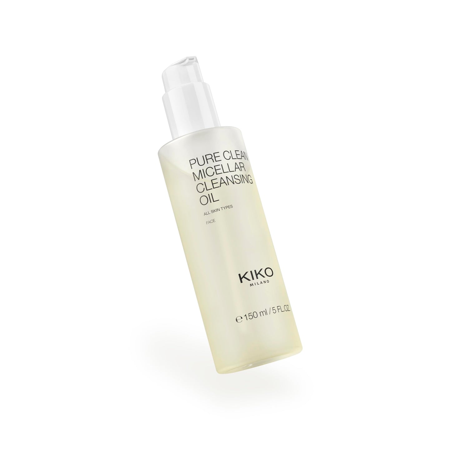 KIKO Milano Pure Clean Micellar Cleansing Oil | Micellar Oil Cleanser And Make-Up Remover