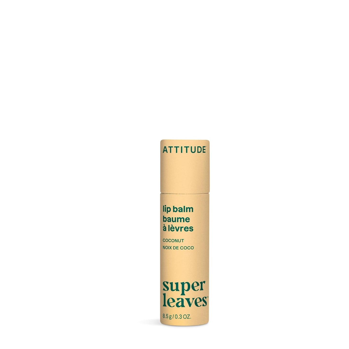 Natural Lip Balm - Nourishing Shea Butter & Coconut Oil | EWG Verified, 0.3 Oz for Dry Lips