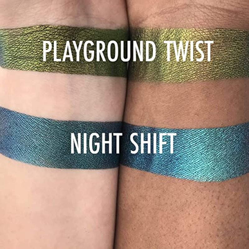 Concrete Minerals MultiChrome Eyeshadow, Intense Color Shifting, Longer-Lasting With No Creasing, 100% Vegan and Cruelty Free, Handmade in USA, 2.4 Grams Loose Mineral Powder (Sample Bundle)