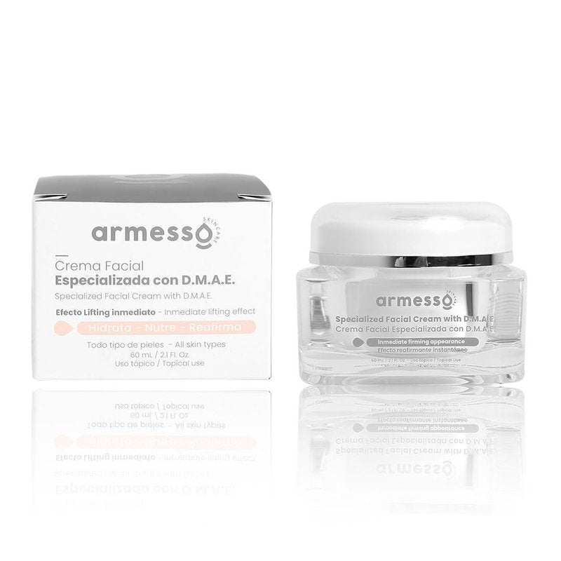 Armesso - Specialized Facial Cream With D.M.A.E. Moisturizing and nourishin, Provides an immediate firming effect - 2 Oz (60 Ml) |