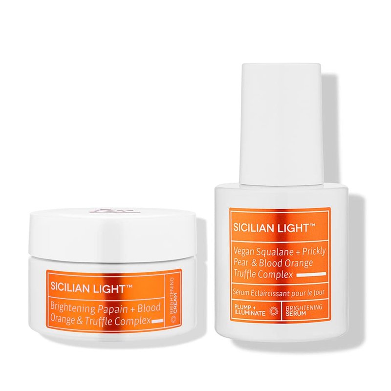 Sicilian Light Day Dreamer Serum & Cream Duo | Retinoid, Vitamin C & Truffle Complex