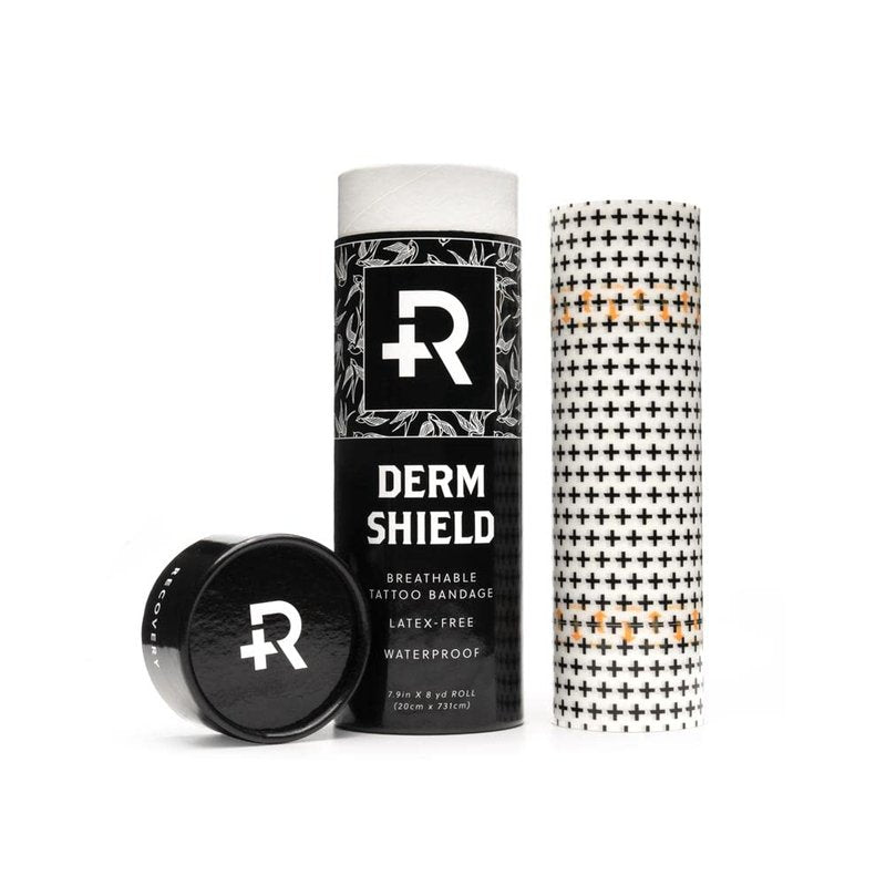 Tattoo Cover Up Patch - Latex-Free, Waterproof Aftercare Bandage - Breathable & Flexible Healing Film | 7.9" x 8 yd