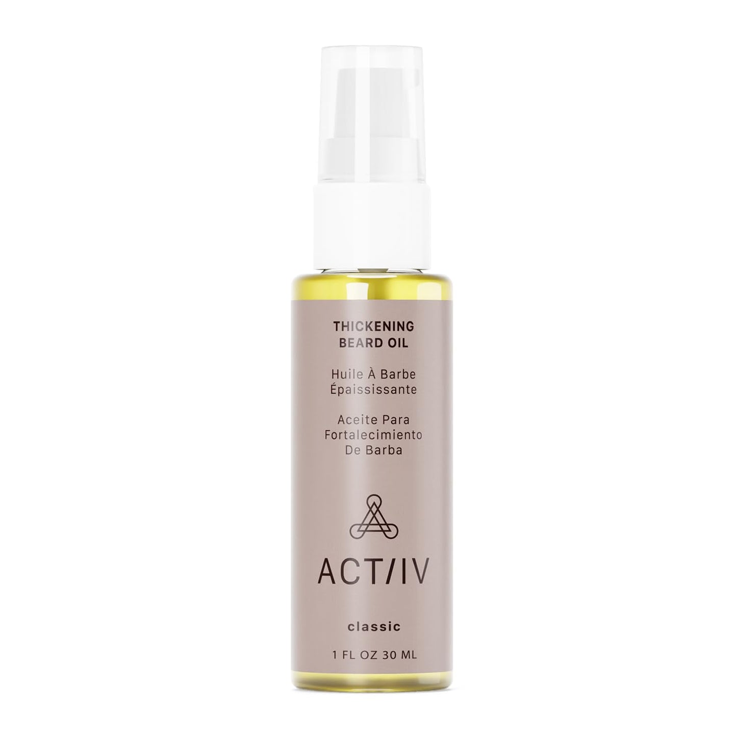 Densifying Beard Oil - Classic Scent | For Fuller Beard, 1 Fl Oz