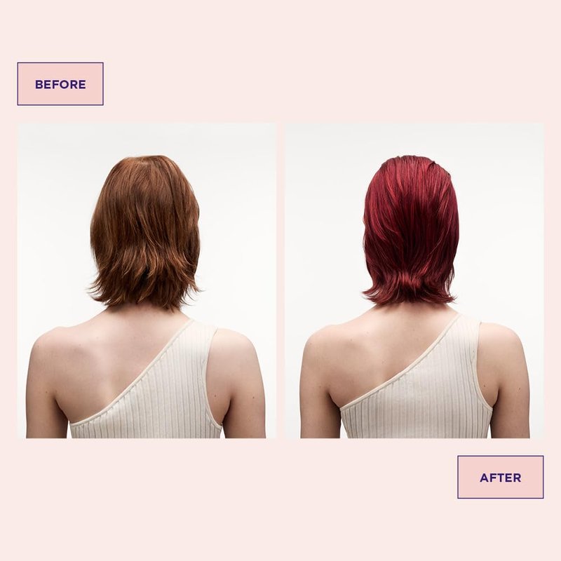 Maria Nila Color Refresh, Bright Red 3.4 Fl Oz, Red Hair Mask, Semi-Permanent Pigments, 100% Vegan & Sulfate/Paraben free