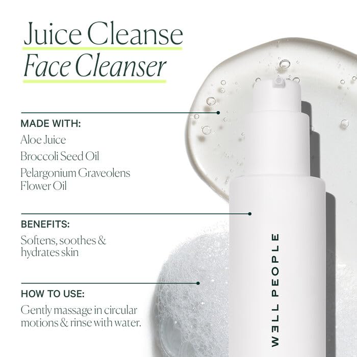 Aloe Face Cleanser - Nourishing Gel-Based Cleanser for All Skin Types | Softens & Hydrates Skin, Vegan & Cruelty-Free