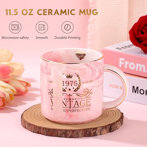 50th Birthday Gifts for Her Unique 50th Christmas Birthday Gifts Set for Women 50 Year Old Birthdays Christmas Gift for Women 50 and Fabulous Gift for 50th Womens