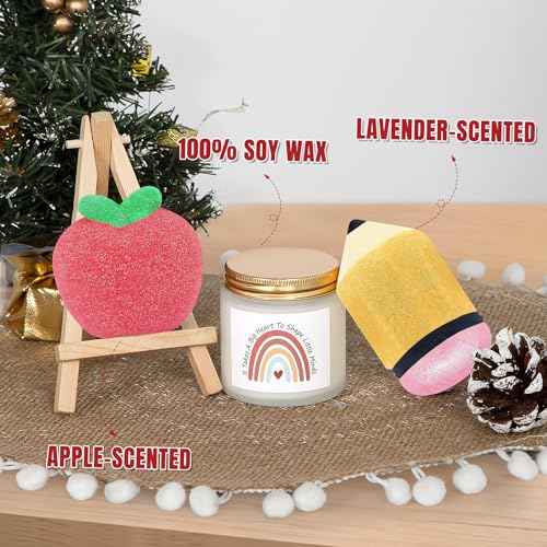 Teacher Appreciation Gifts, Gifts for Teachers, Teacher Spa Bath Bombs Gifts for Women, Best Teacher Gifts, Personalized Unique Teacher Spa Gift Baskets Box, Teacher Mothers Day Gifts