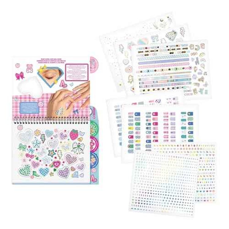 Make It Real: Bejeweled Cosmetic Activity Book - Dazzling Body Decoration & Nail Glam Art, Gems-Stickers-Wraps-Temporary Tattoos, Tweens-Girls-Kids 8+