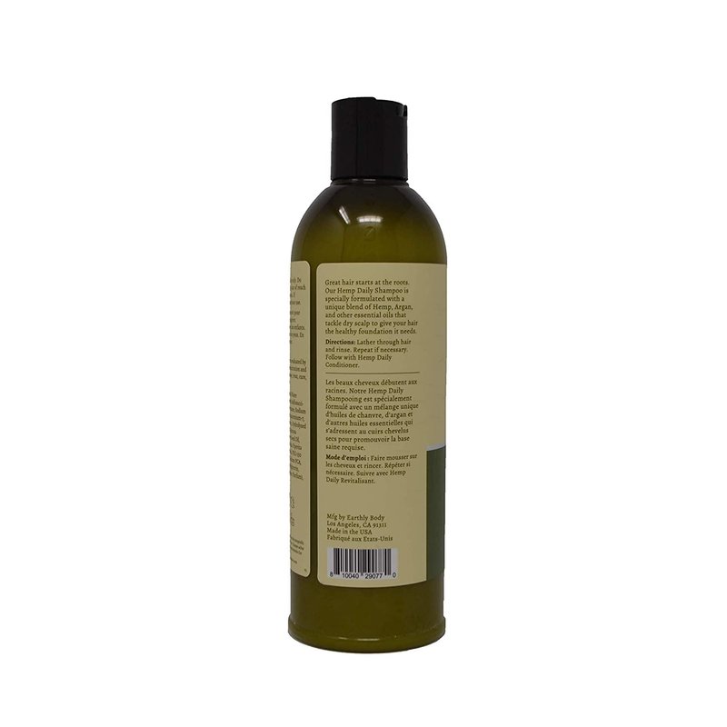 Hemp Daily Shampoo and Conditioner | Hemp, Argan, and Essential Oils | THC-free | 16 fl oz (Shampoo + Conditioner)