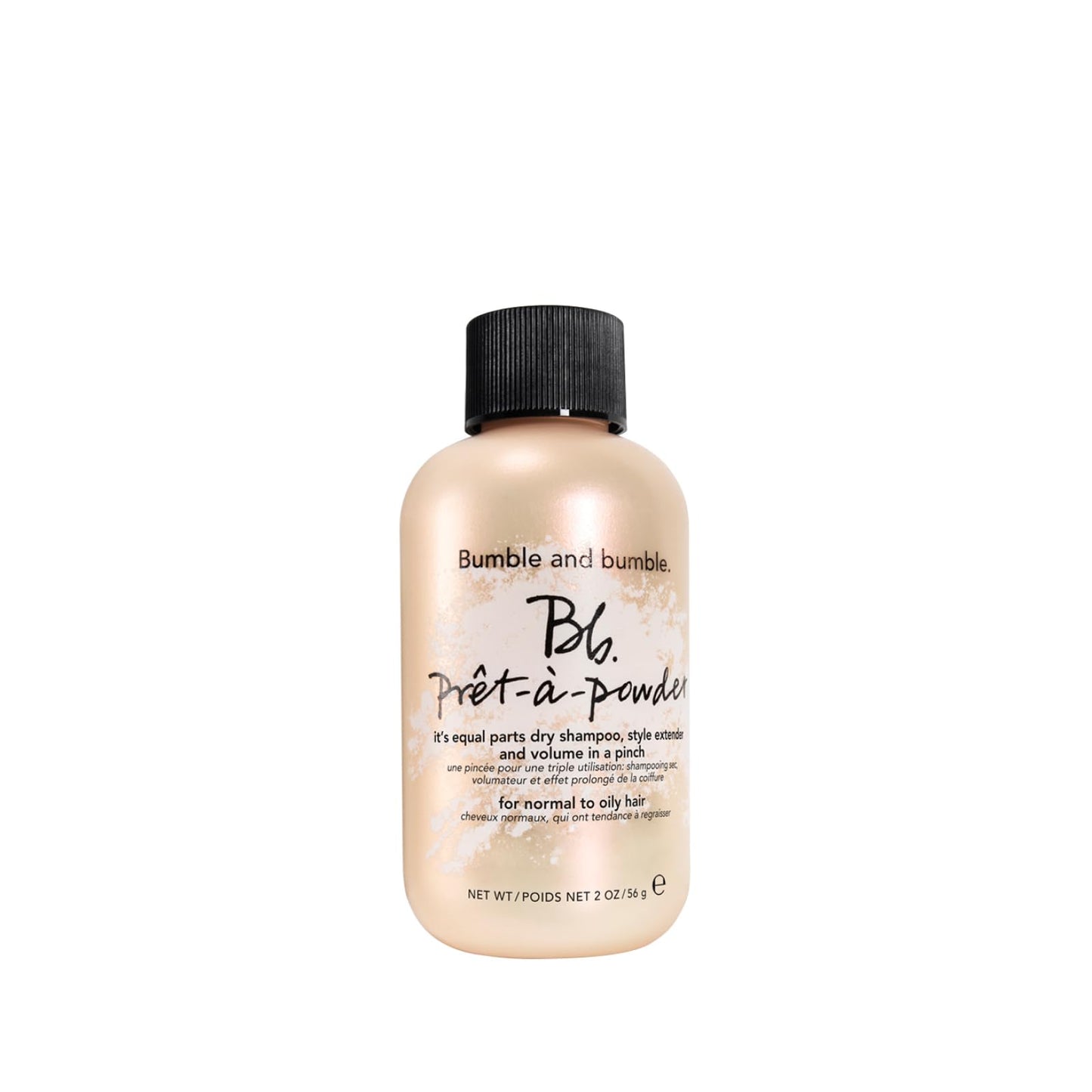 Bumble and bumble. Prêt-à-powder Dry Shampoo Powder | Adds Volume, Texture + Absorbs Oil | Non-Aerosol | For All Wavy + Straight Hair Types, 2 Ounce