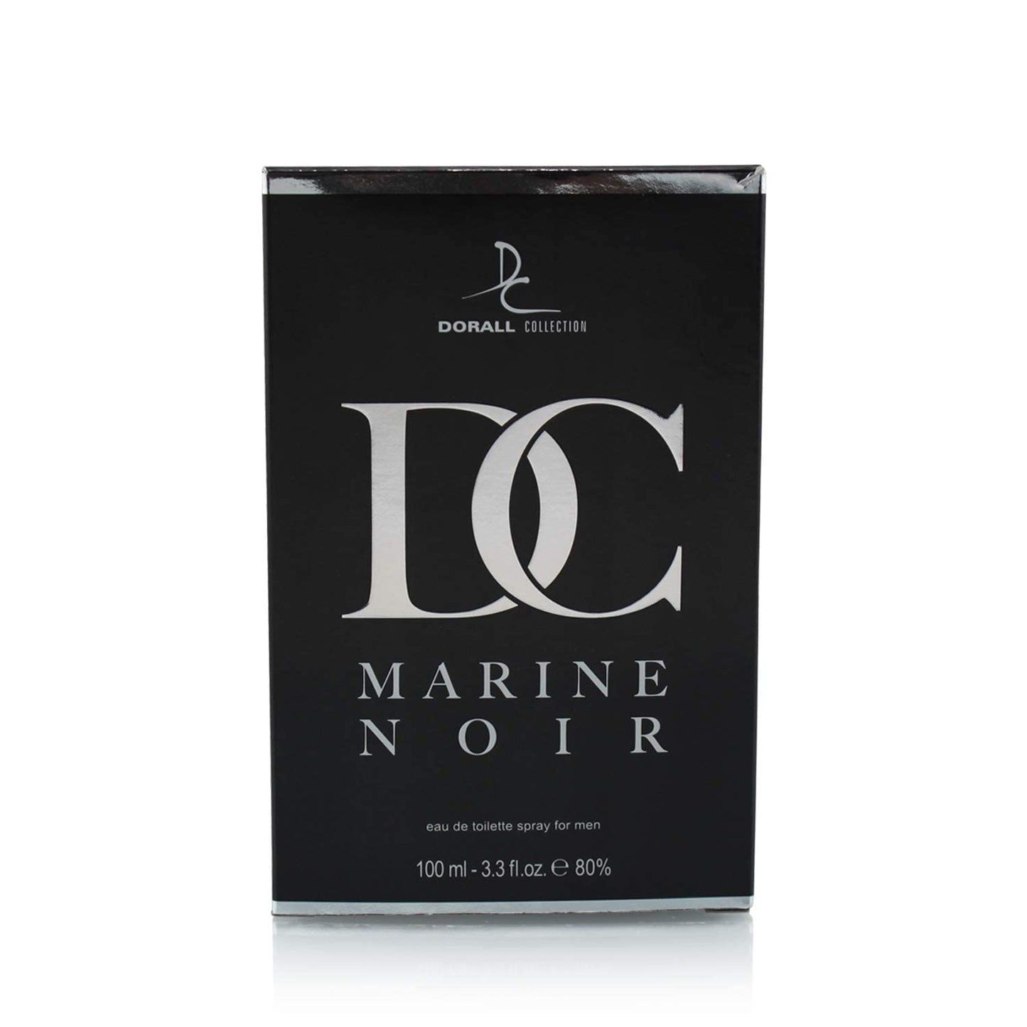 DC Marine Noir By Dorall Collection, Eau De Toilette, 100 mL Spray Cologne For Men (Pack of 2)