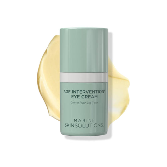 Marini SkinSolutions Age Intervention Eye Cream - Anti-Aging Formula to Visibly Reduce the Appearance of Fine Lines & Wrinkles - Cruelty Free - Made in the USA - 0.5 oz