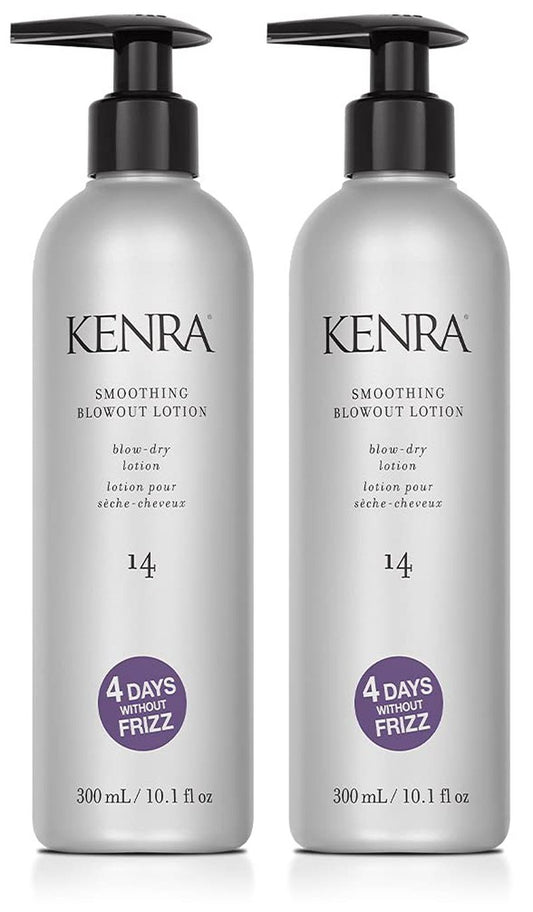 Kenra Smoothing Blowout Lotion 14 | Ultra-Fine Blowout Spray | Up To 4 Days Without Frizz | Enhances Smoothness & Manageability Of A Blowout | Thermal Protection | Medium To Coarse Hair